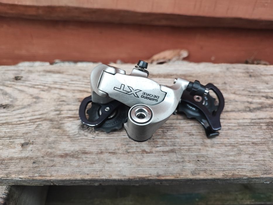 Tylna przerzutka rowerowa Shimano Deore XT M750 9s Retro MTB