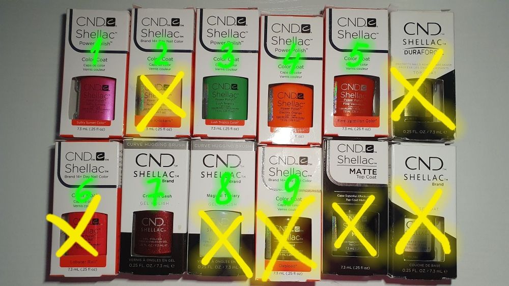 Гіпоалергенні гель-лаки CND Shellac