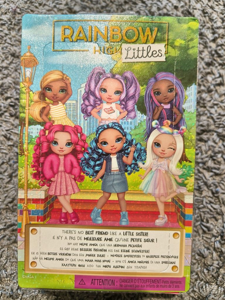 Lalka laleczka Rainbow High Littles ze zwierzątkiem