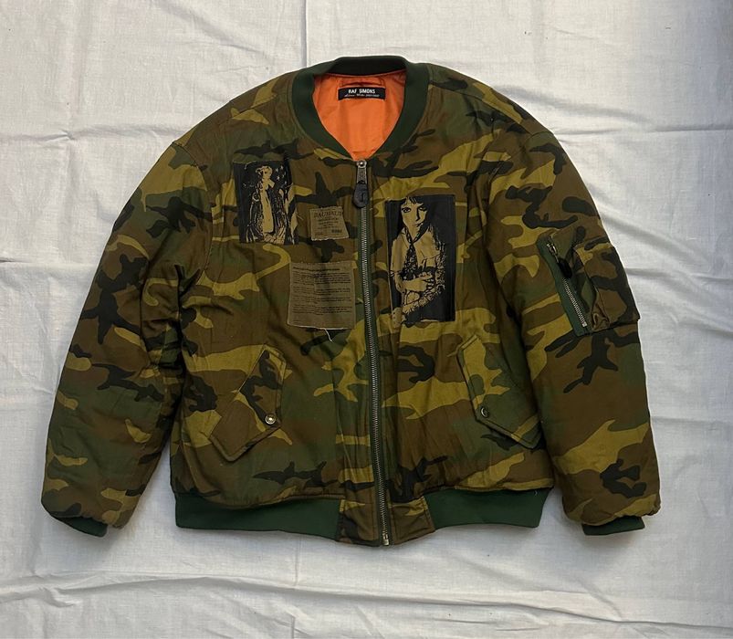Бомбер raf simons mal alpha industries