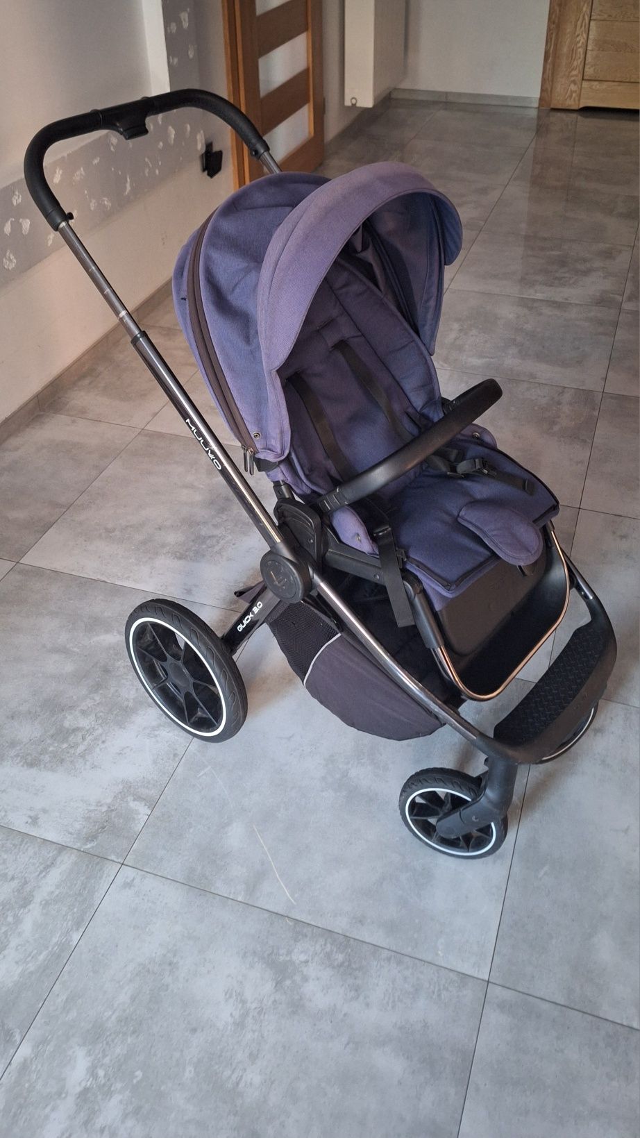 Wózek spacerowy Muuvo Quick 3.0 niebieski