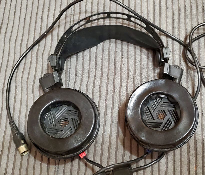 Наушники винтажные ТДС-8 Феникс производства 80х годов ссср