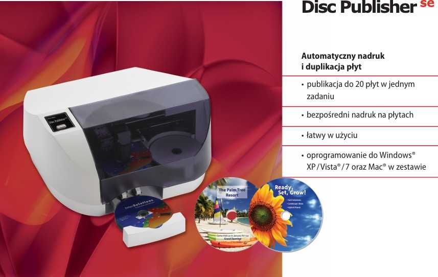 Primera Duplikator Disc Publisher SE DVD - drukarko nagrywarka CD/DVD