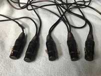 Przewód rozgałężnik   6 X XLR 5 pin