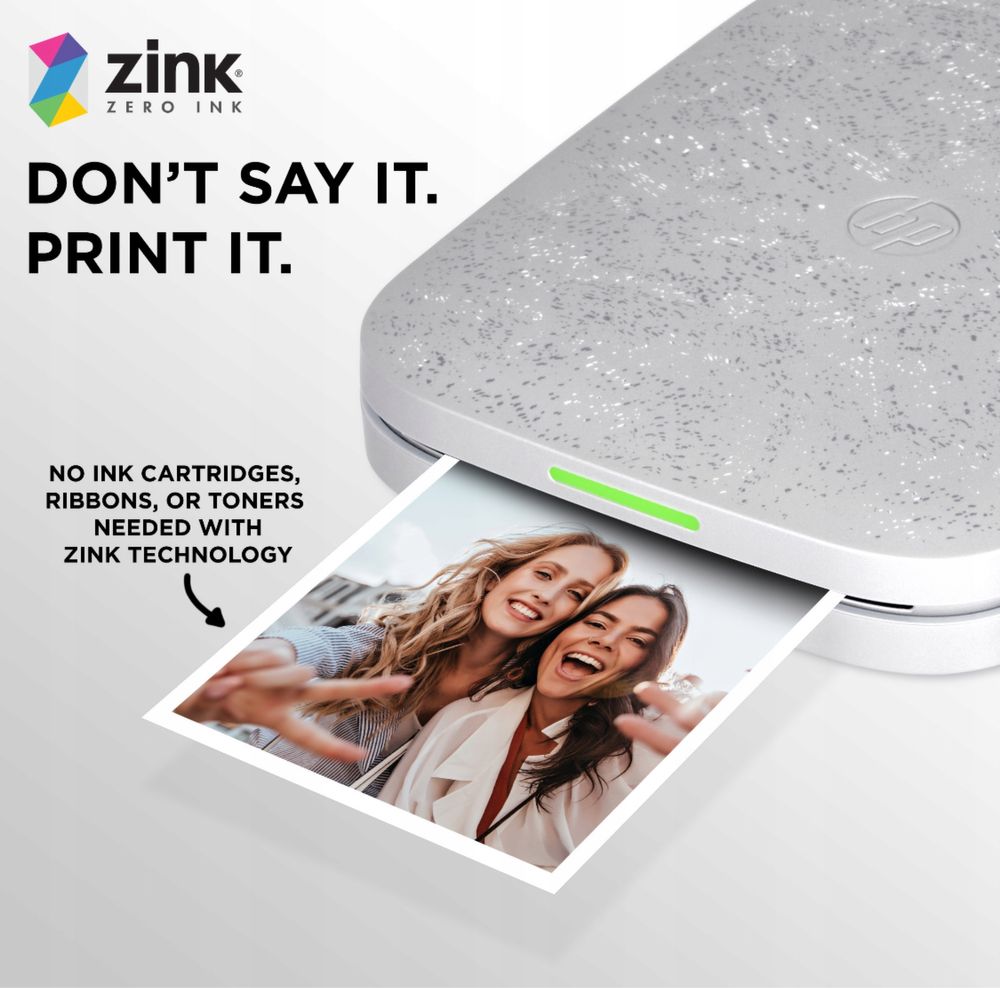 HP SPROCKET 3x4 Zink Drukarka Bluetooth do Zdjęć