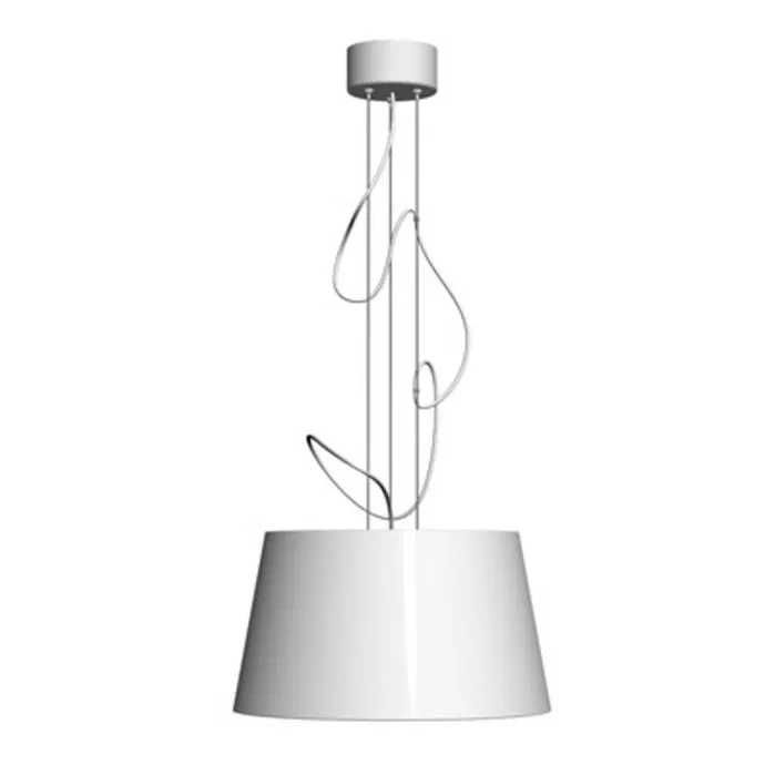 Ikea Lampa Kulla, biała proj.lat 90. C Halskov/H Dalsgaard Dawna