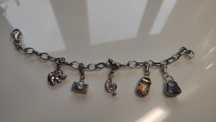 Yes charms bransoletka zawieszki srebrna