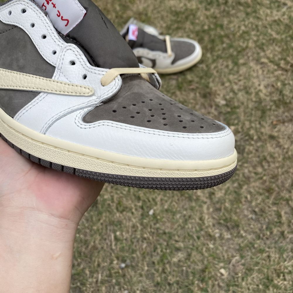 Кросівки Air Jordan 1 Low Travis Scott Reverse Mocha Джордан Тревіс