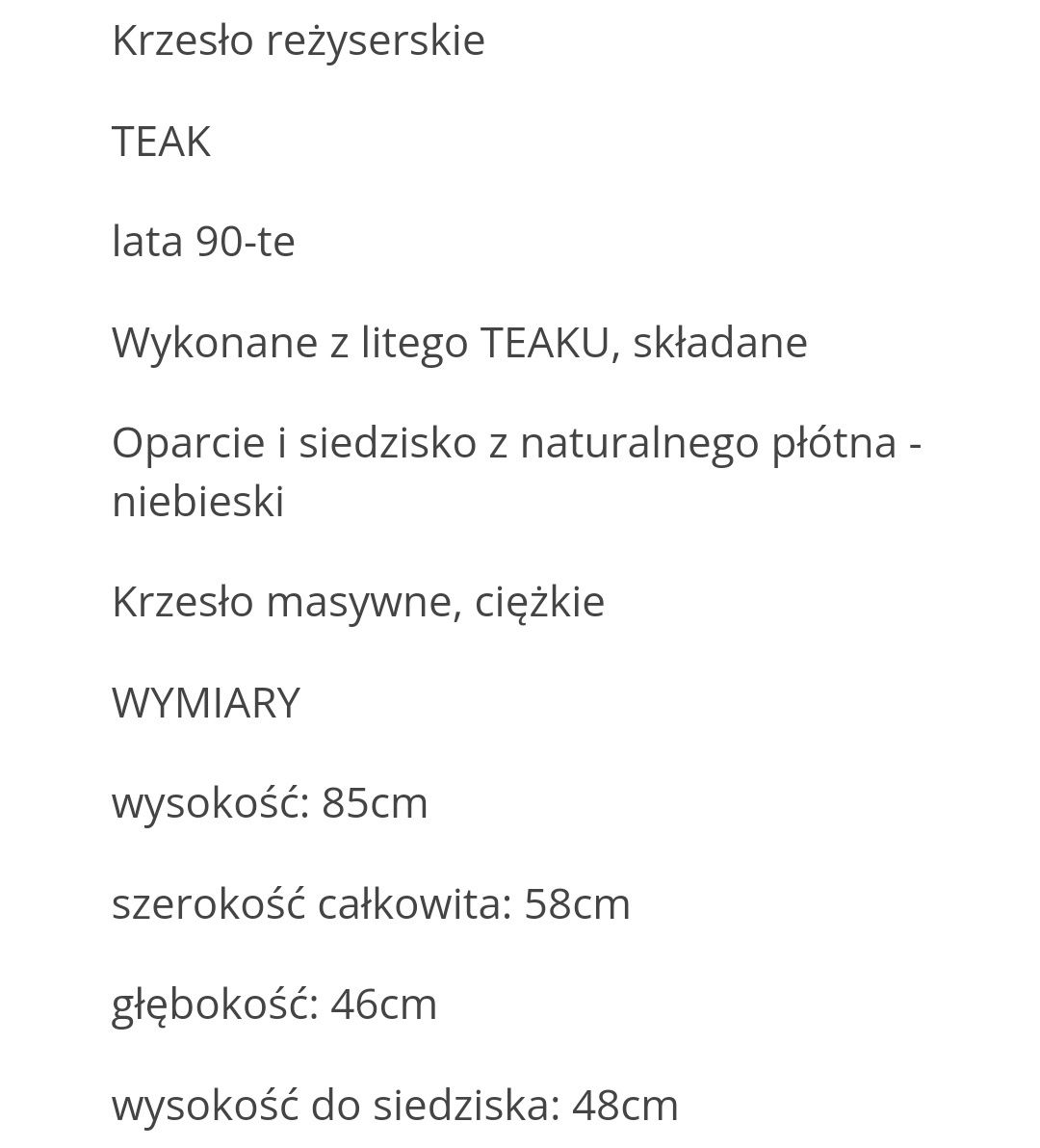 Jutlandia Hardwood krzesła ogrodowe TEAKOWE skandynawskie 4szt.