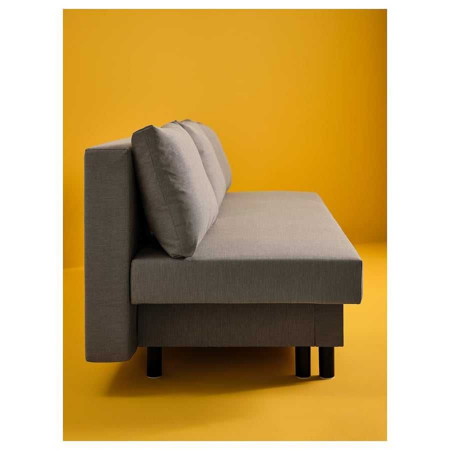 ÄLVDALEN
Sofá-cama 3 lugares, Knisa bege acinzentado