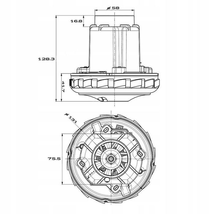 Silnik DOMEL 467.3.403-3 zelmer Aquawelt Karcher STIHL NILFISK FESTOOL