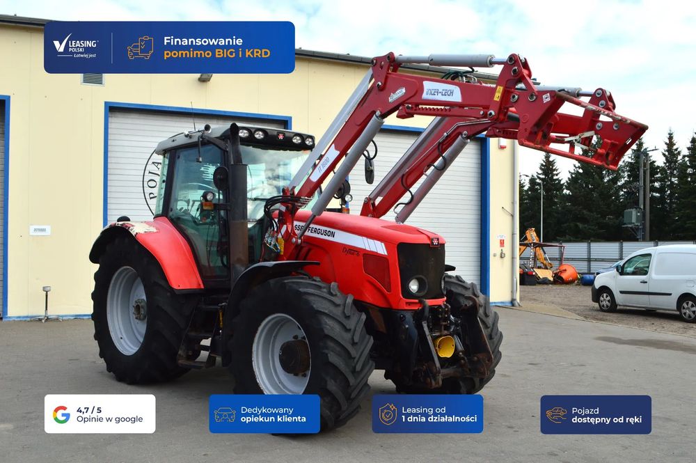 Massey Ferguson 6480  [14304] Massey Ferguson 6480 Dyna 6 , napęd 4X4, TUZ, TUR