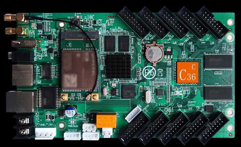 Повнокольоровий контролер HD-C36C для LED екрана