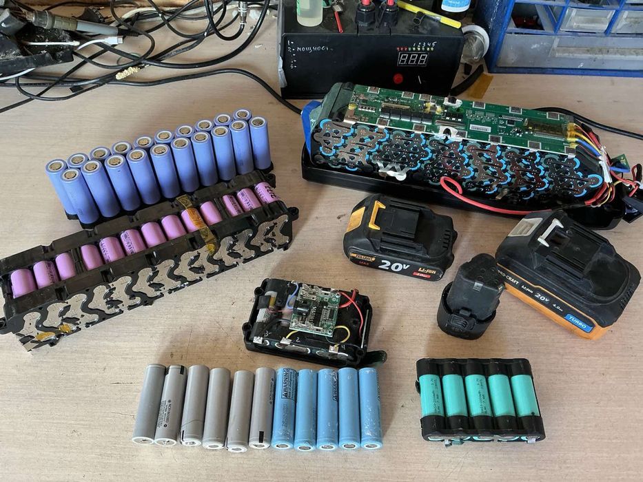 Перепаковка АКБ, акумуляторів, самокатів, електровело, інструментів