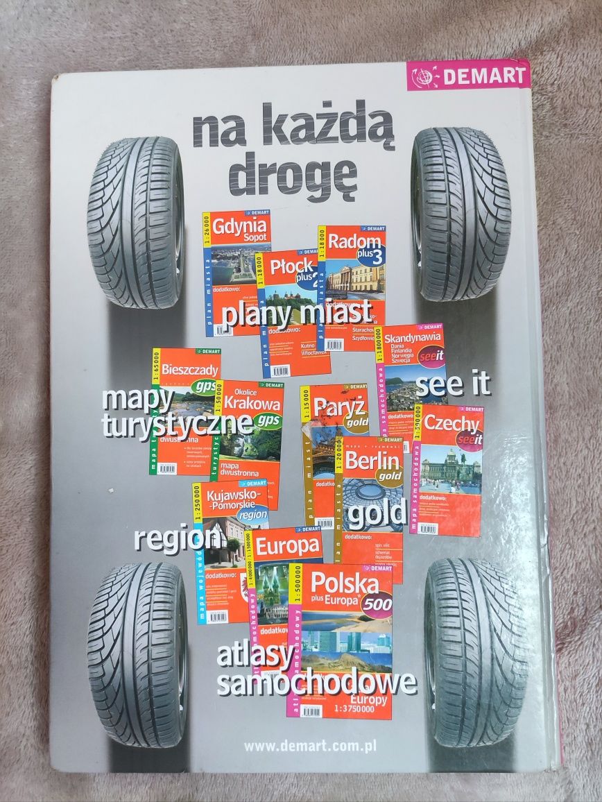 Atlas samochodowy Polska. 2005 rok
