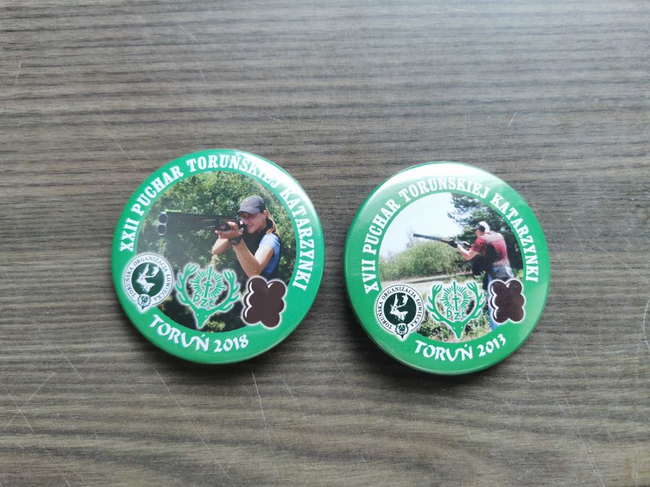 Myślistwo Puchar strzelectwo oryginalne buttony