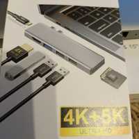 Adapter 6w1 z USB-C