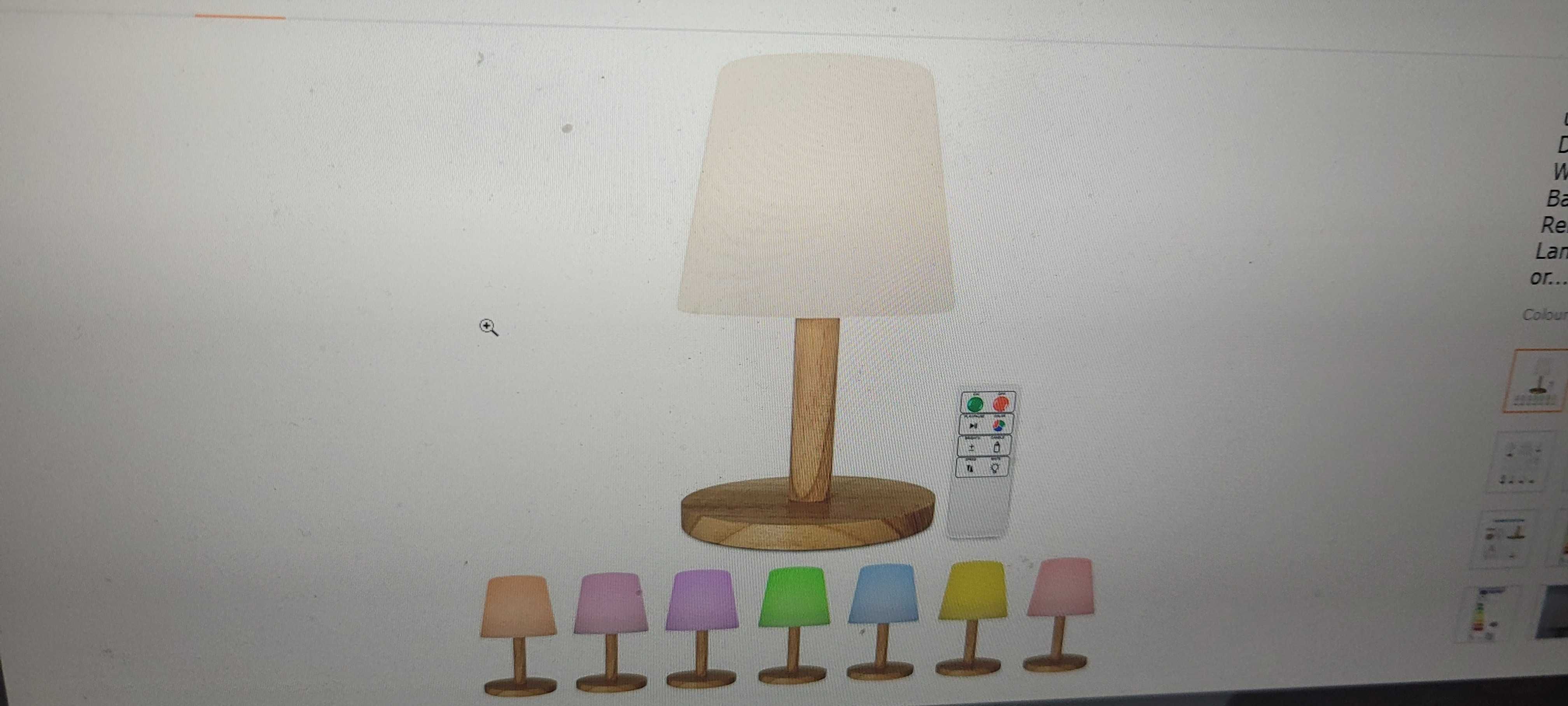 lampka uuffoo led 8 kolorów