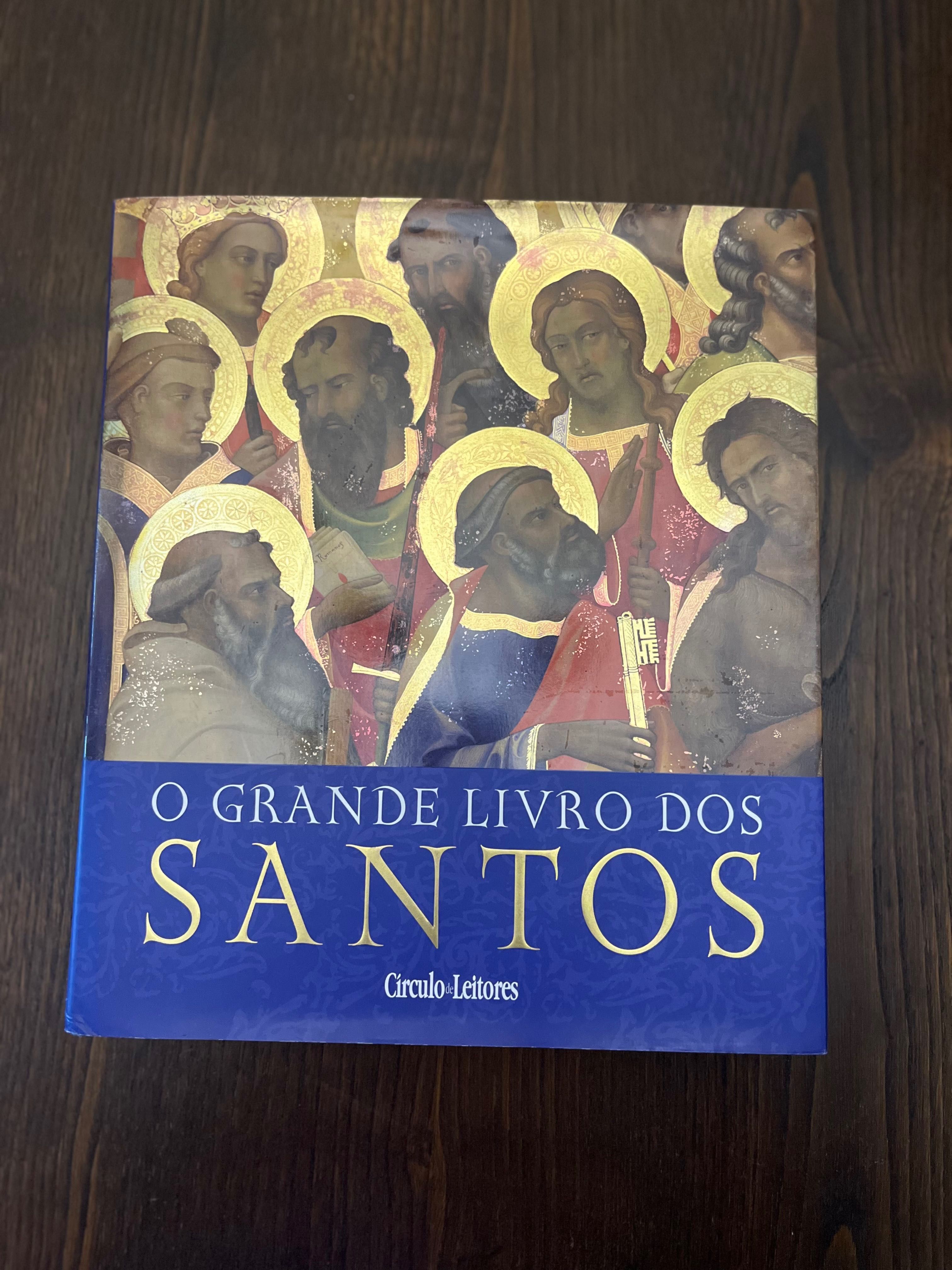 Livro de história/religião - o grande livro dos Santos