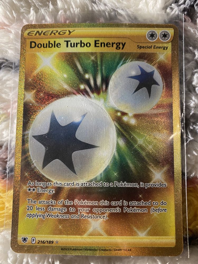 Double Turbo Energy Pokemon Card