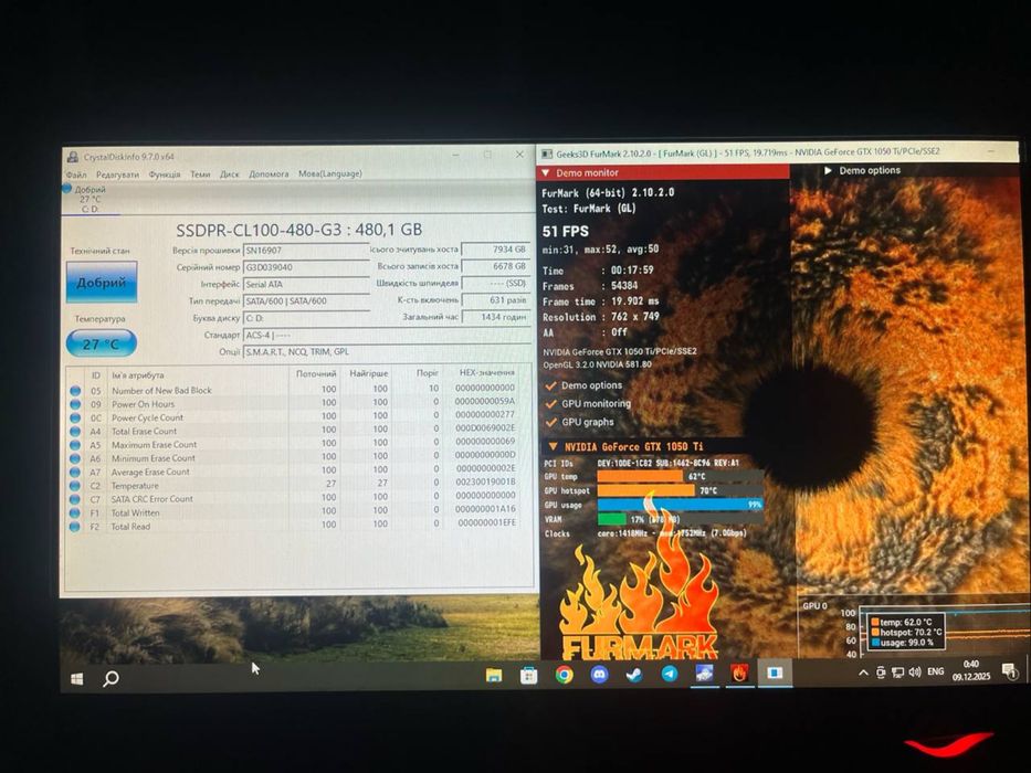 Продам ПК з монітором