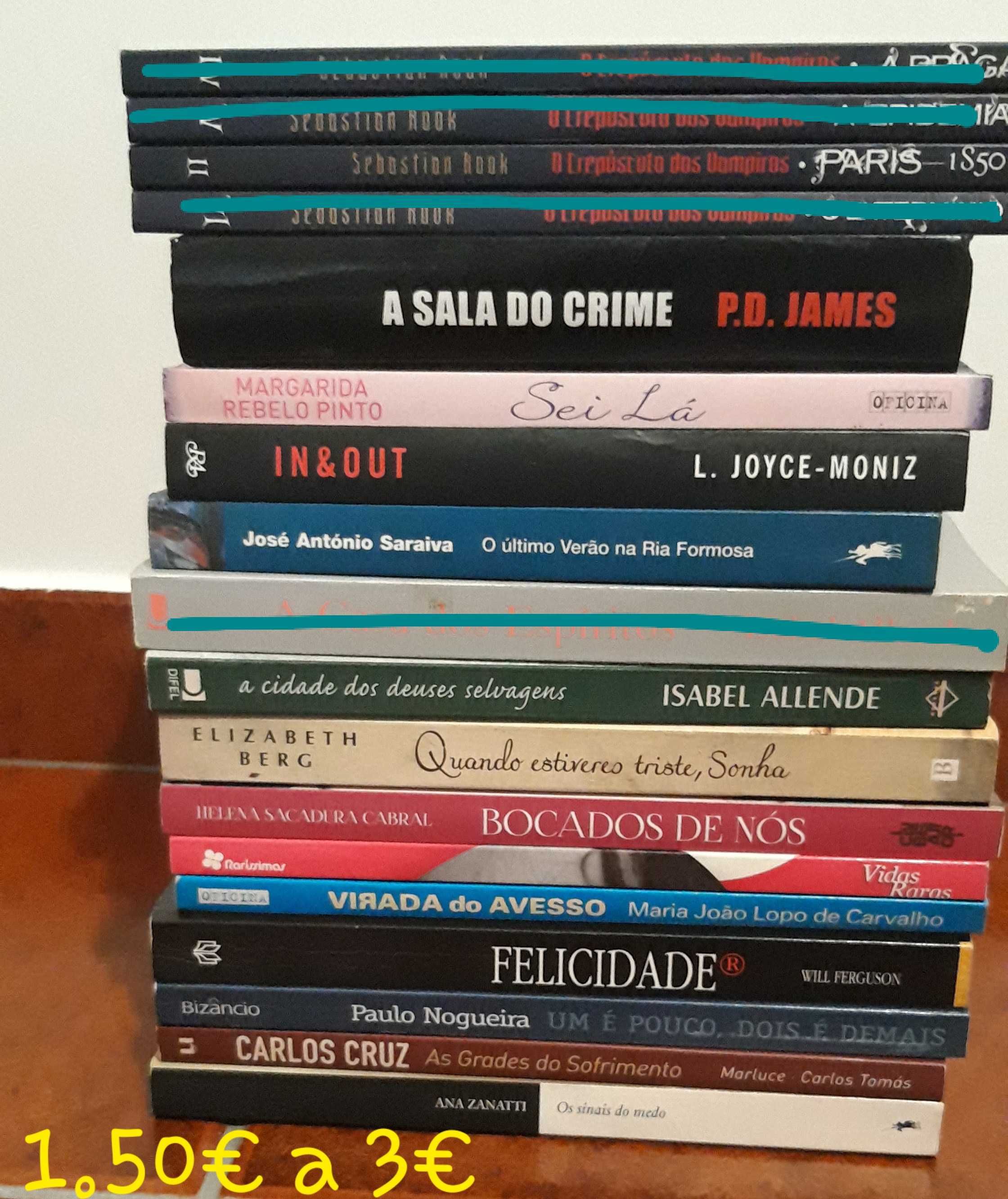 Livros policiais/romances...