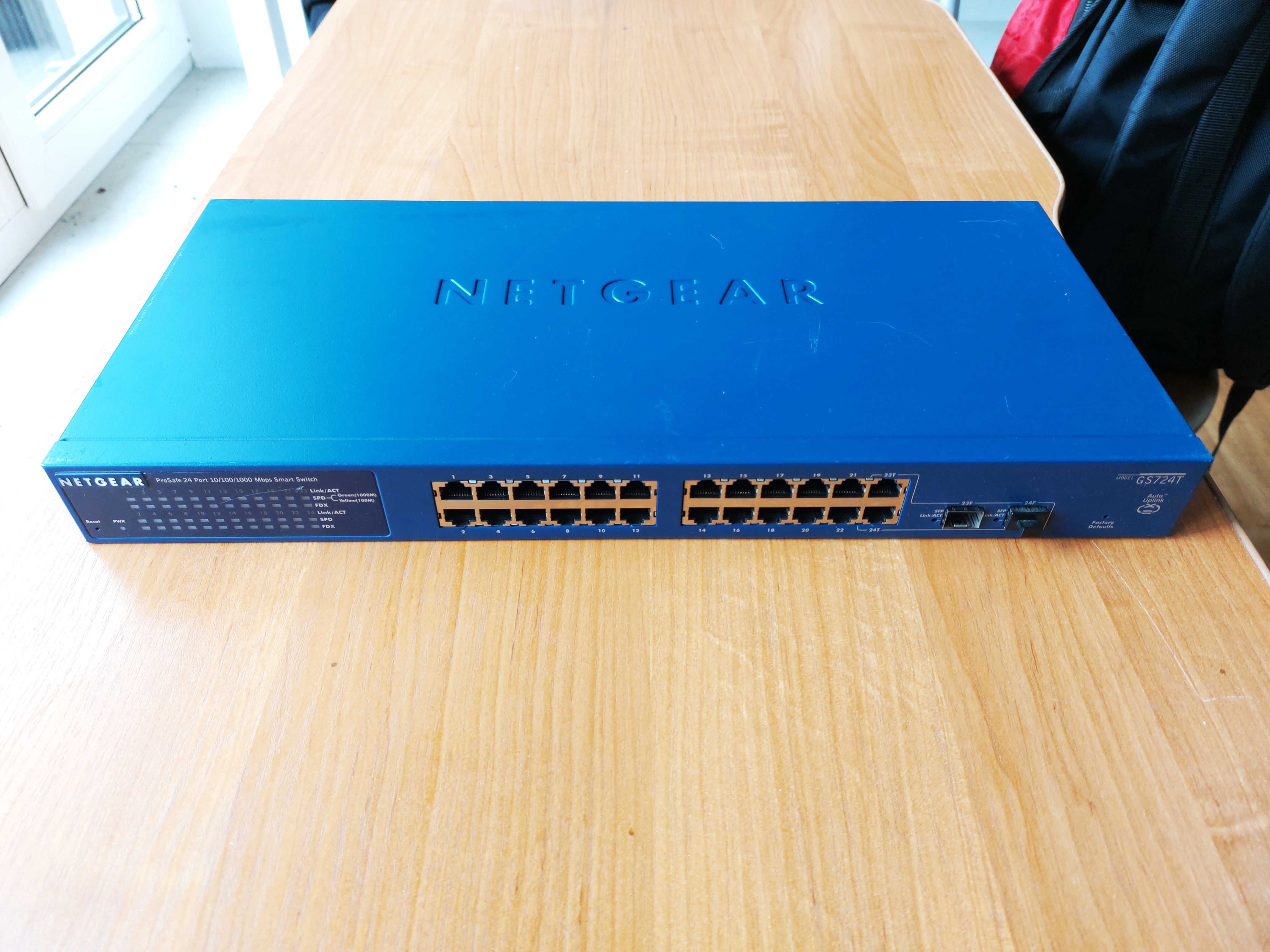 Switch Netgear GS724T V3 24x 10/100/1000Mb