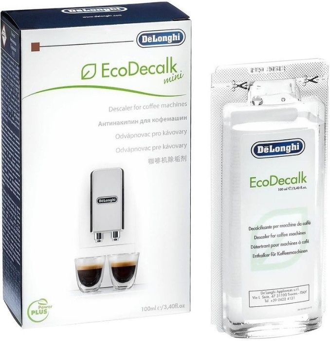 Жидкость для очистки от накипи кофемашин DeLonghi EcoDecalk Mono 100ml
