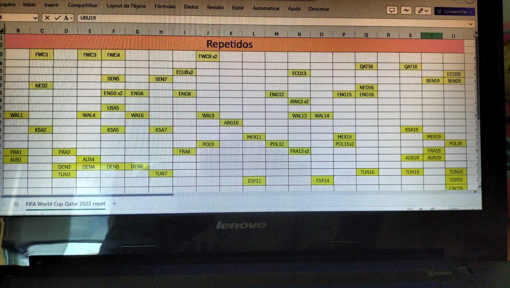 Cromos Mundial do Qatar 2022 Panini