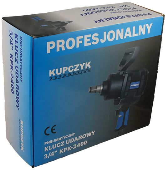 Klucz Pneumatyczny Udarowy KPK-2400 3/4'' Kupczyk 2400NM wys. 0 zł