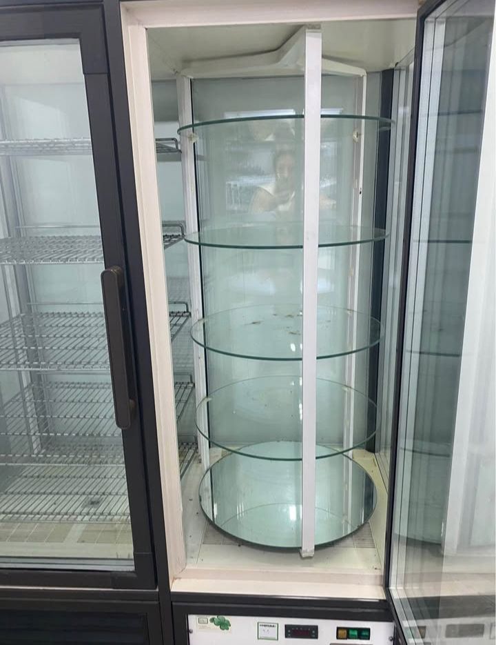 Vitrine dupla refrigerada