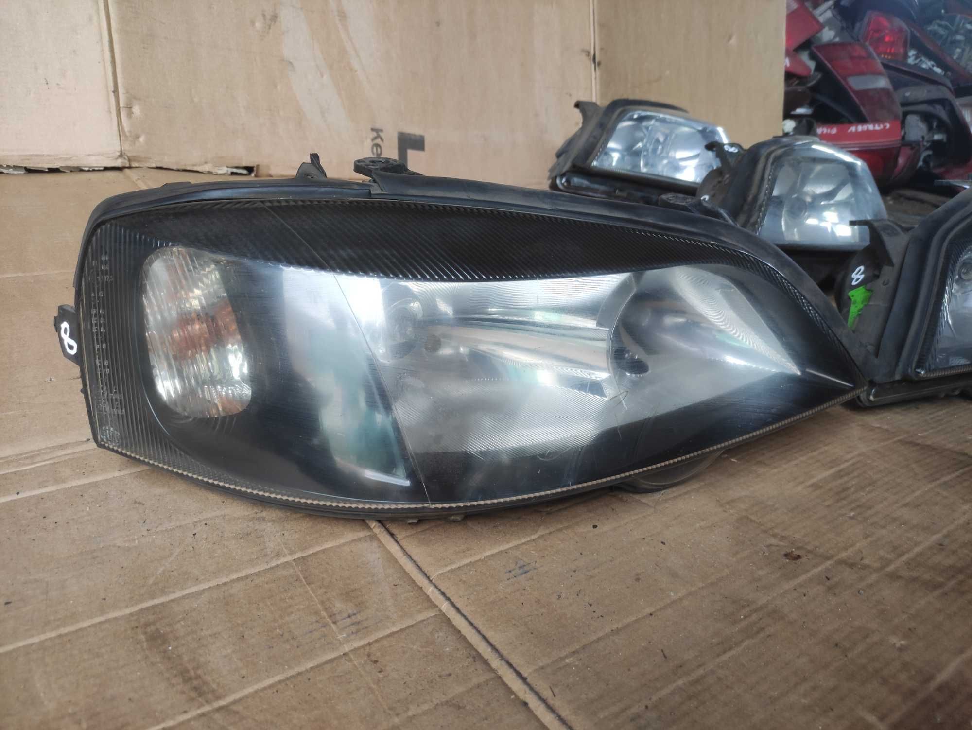 Фари Opel Astra G чорні фара астра Дж 1EG007640391 1EG007640401