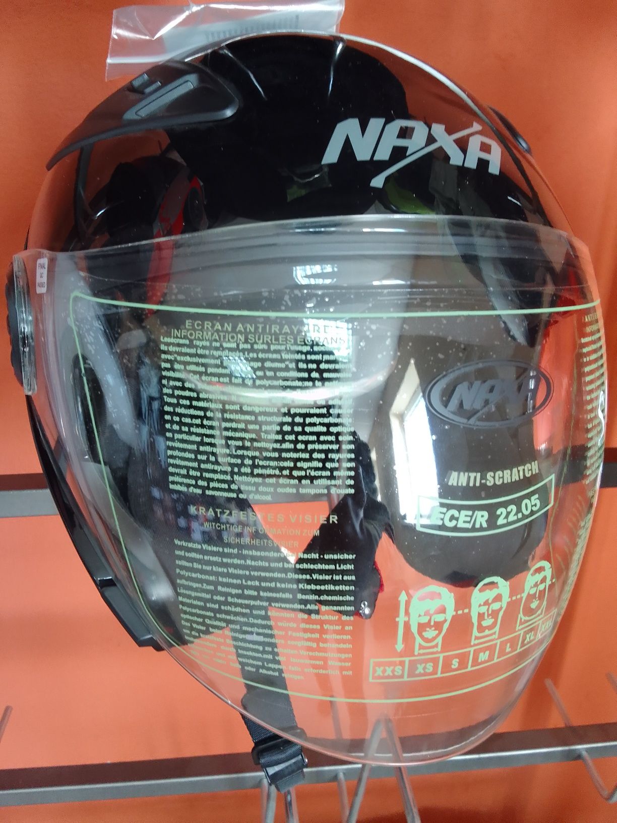 Kask motocyklowy Naxa S17, rozm. S