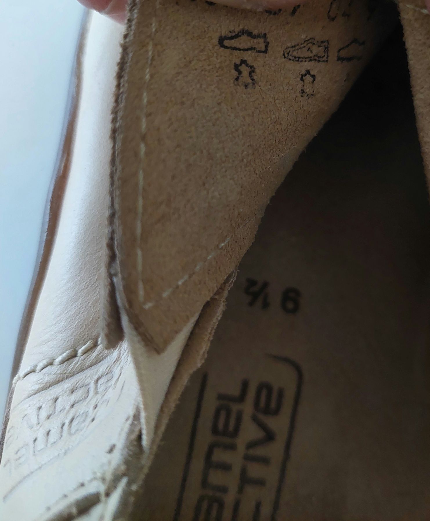 (28 - 28,5см) Кожаные туфли CAMEL ACTIVE.
