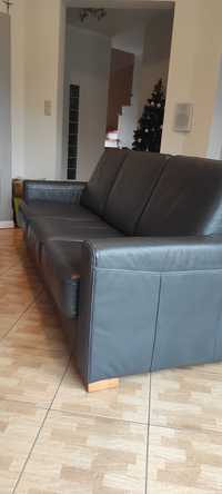 Sofa  kanapa 3 osobowa skóra naturalna PYKA Dobrodzień