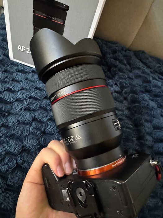 Zestaw sony a7 iv + samyang 24-70 f2.8