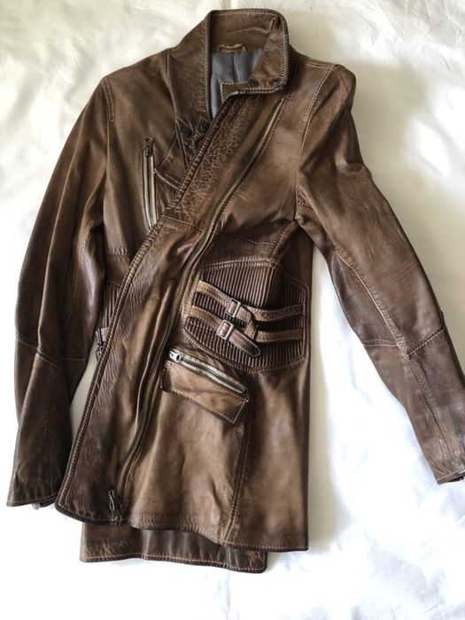 Куртка косуха Gil Santucci. Италия. Кожа 100%