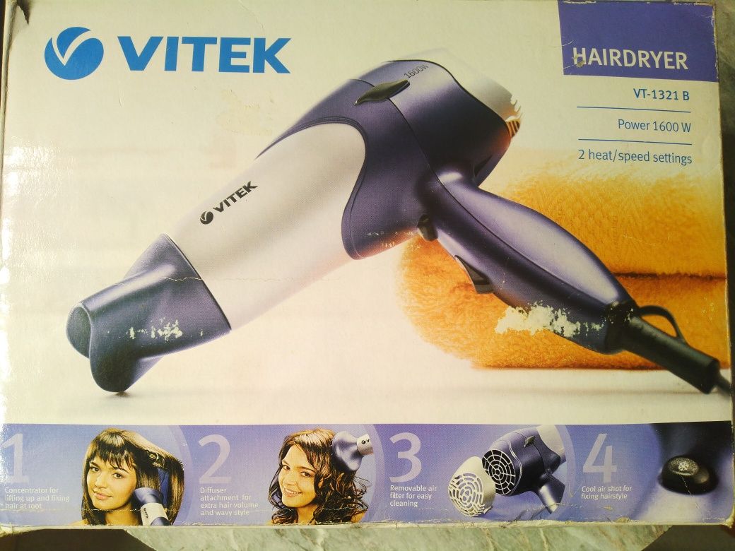 Фен vitek 1600ват