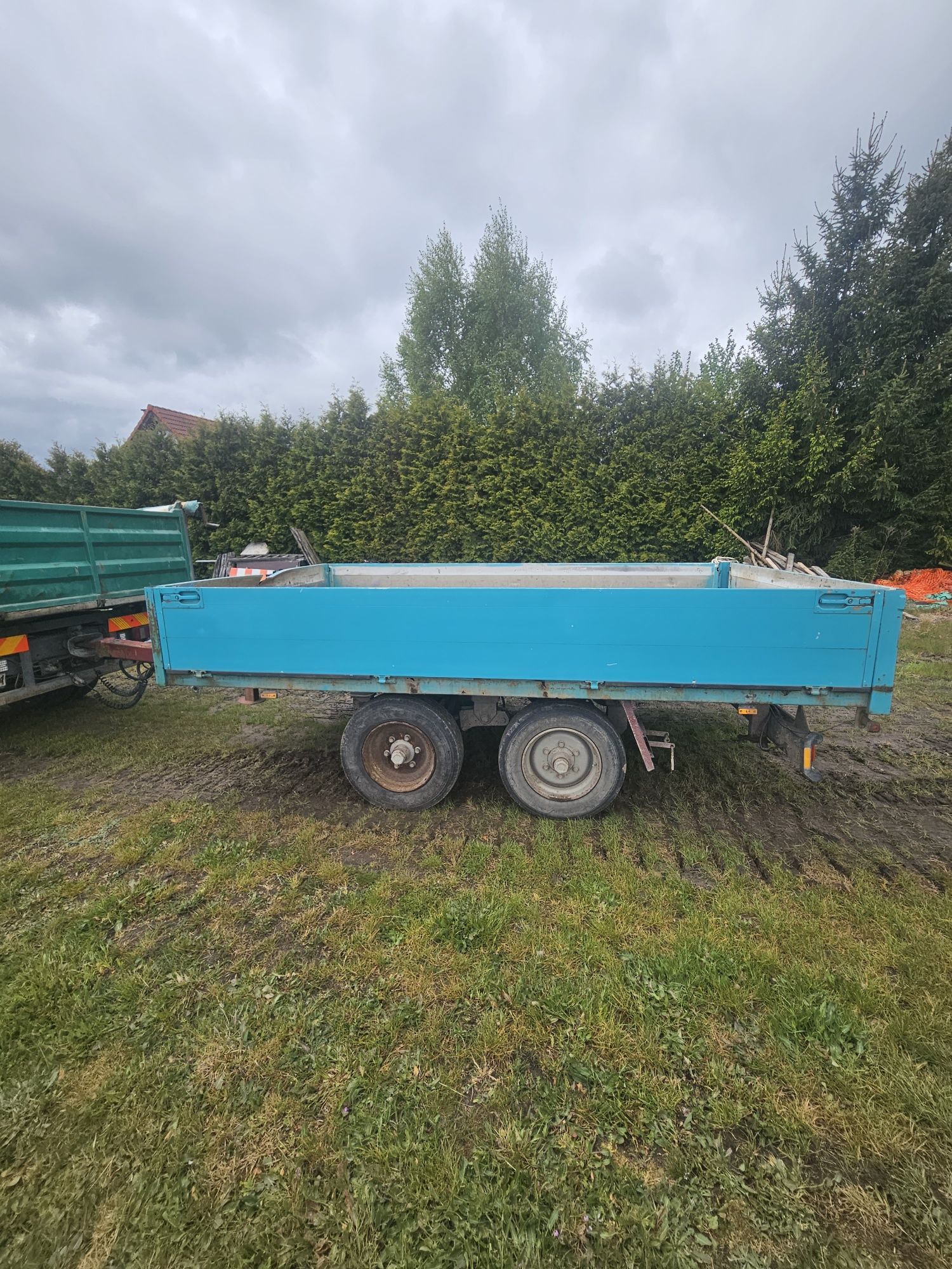Wywrotka Daf 55 + przyczepa
