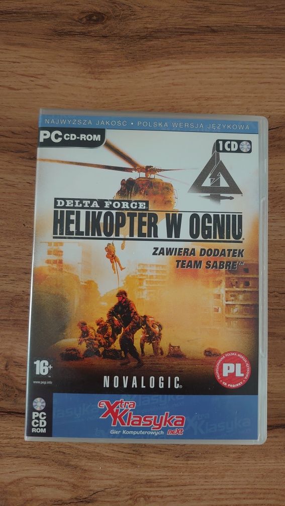 Delta force helikopter w ogniu