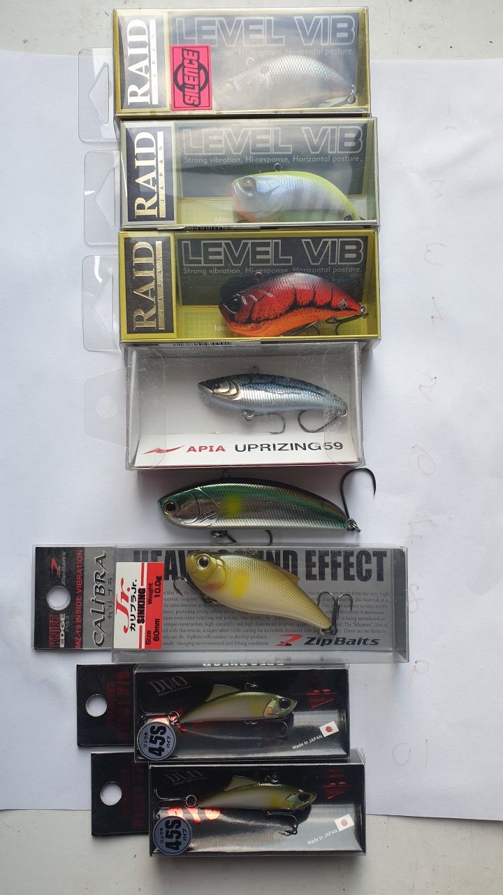 Ратлины Raid, ZipBaits, Duo, Hanter