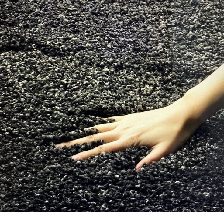 Tapete Paco Home Tryp cinza 200x280 (novo e embalado)