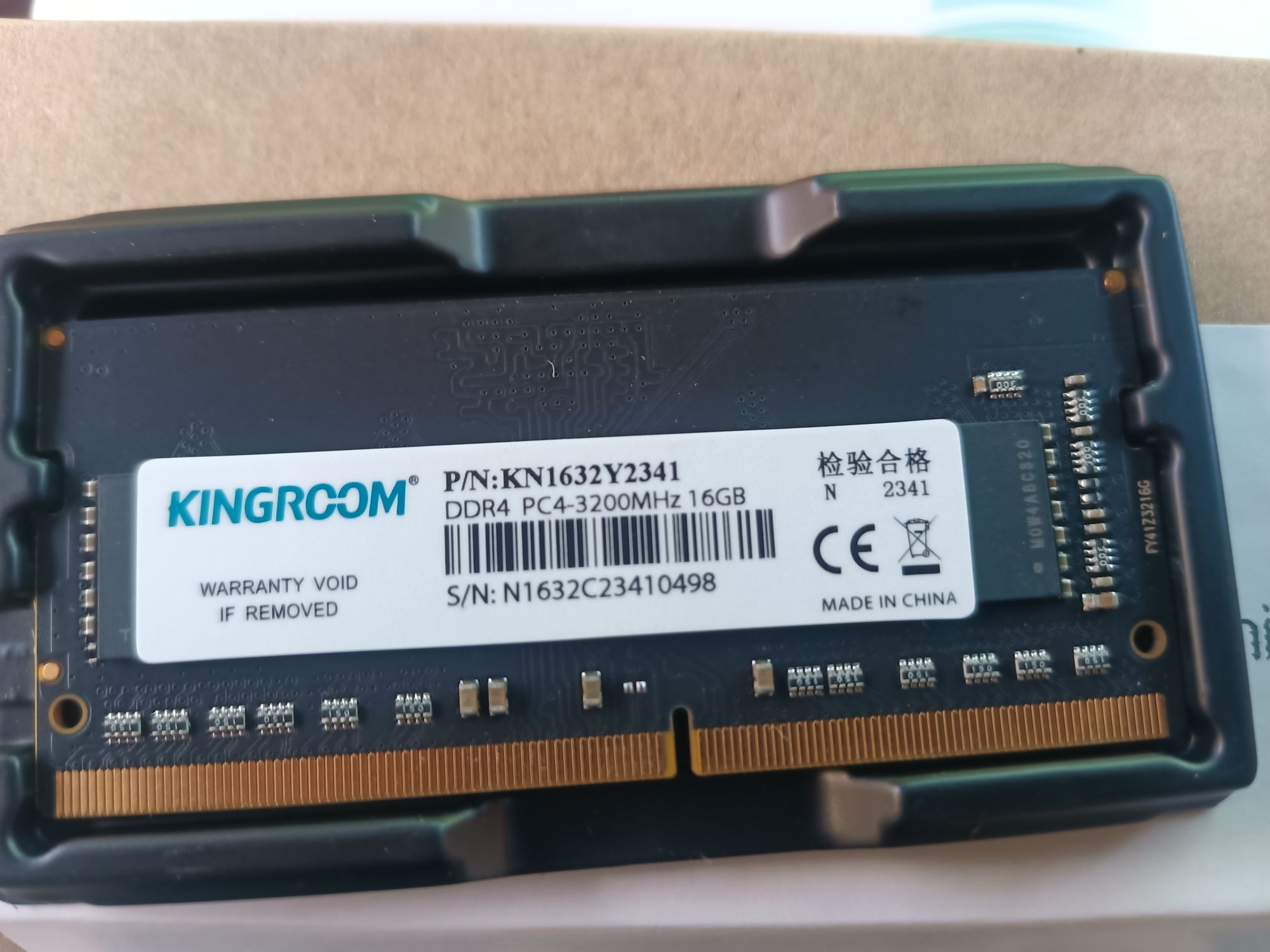 Продам ОЗУ 16 gb ddr4/3200