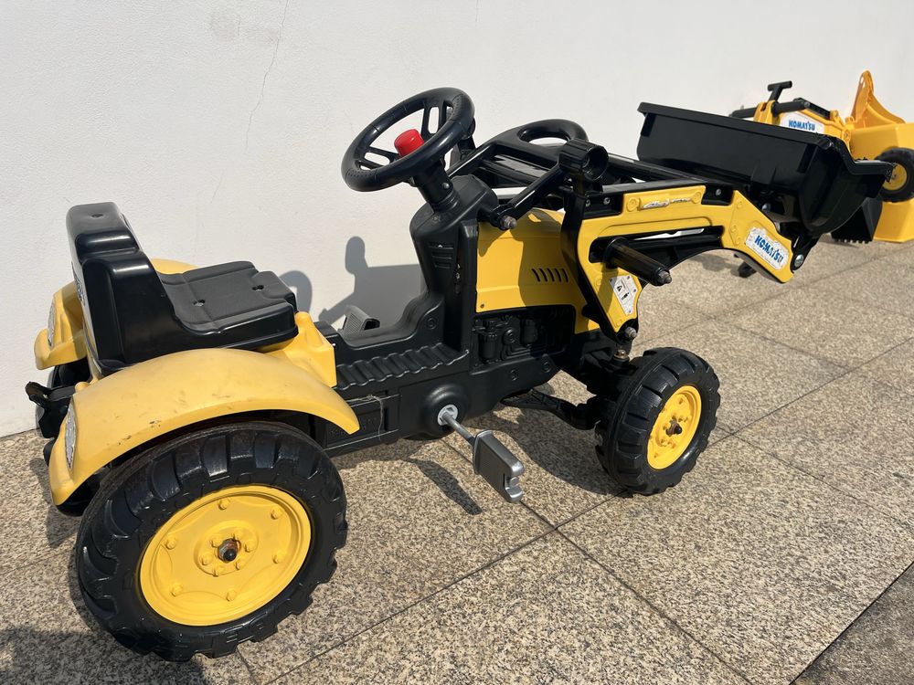 Trator escavadora de brincar