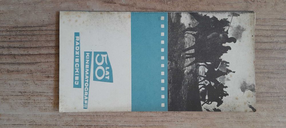 50 lat kinematografii radzieckiej - folder i repertuar kin (1967 r.)