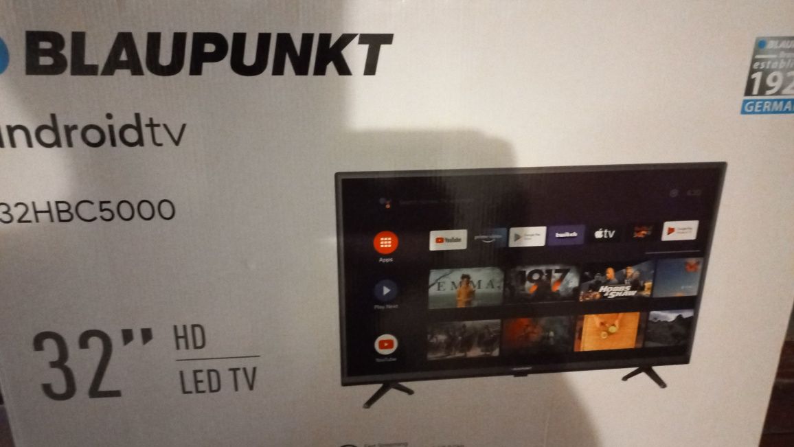 Телевізор новий смарт плазма  Blaupunkt smart,Wi-fi,новий
