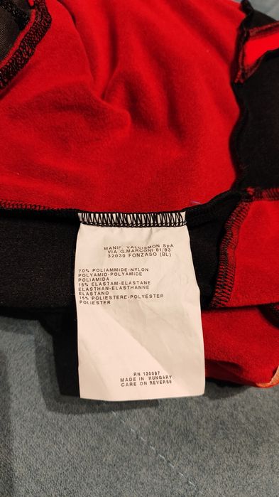 Castelli Sorpasso Rosso Corsa - damskie getry rowerowe na szelkach,