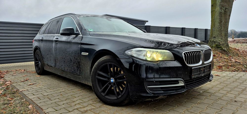 Bmw f11*2.0d 184km*LIFT*Ksenon skretny*automat*alu*navi*hak*OKAZJA*