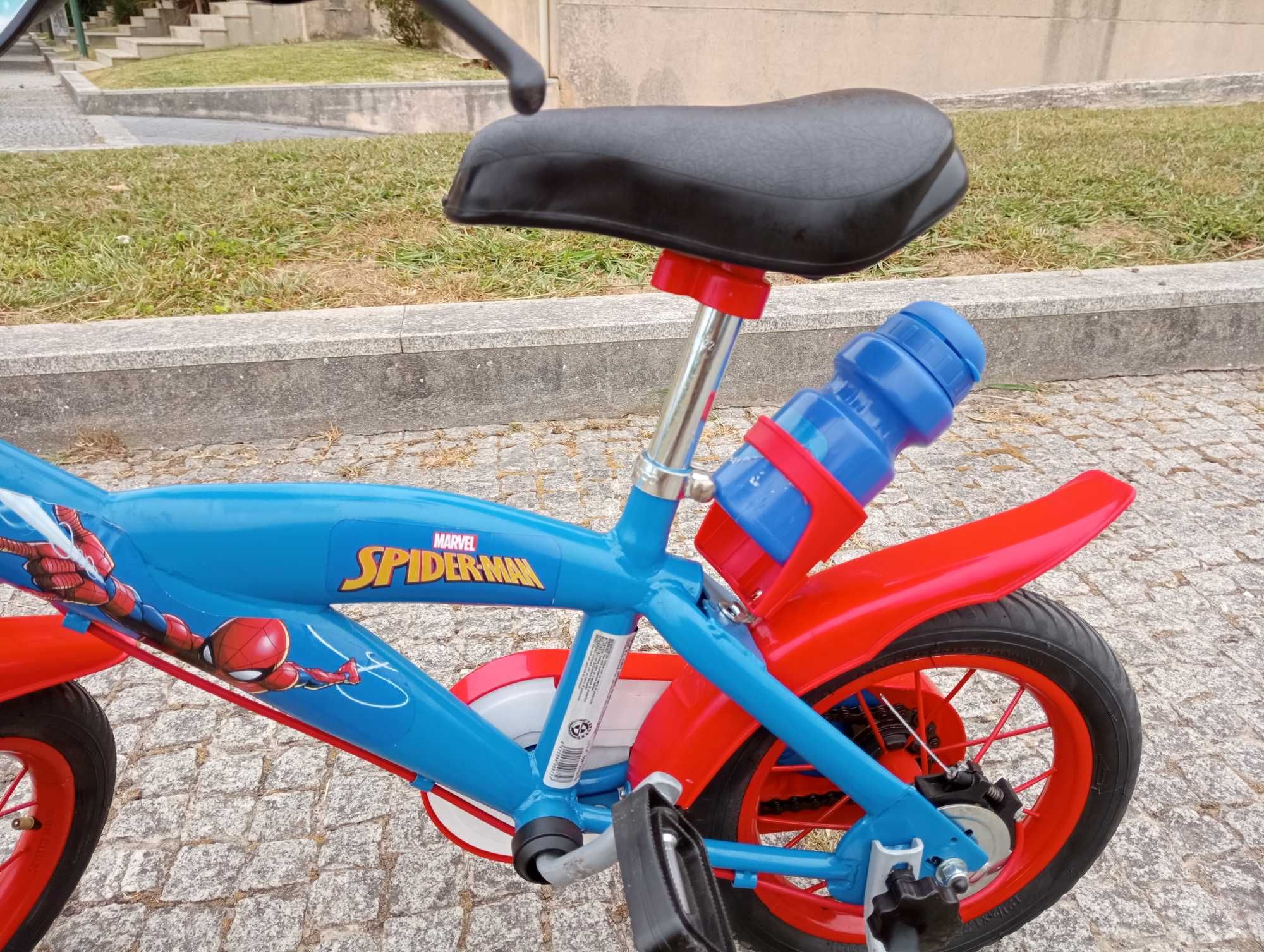 Bicicleta Homem-Aranha Roda 12 - QUASE NOVA!