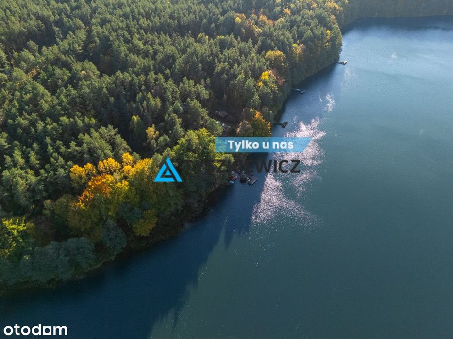 urokliwa działka rekreacyjna tuż nad jeziorem!